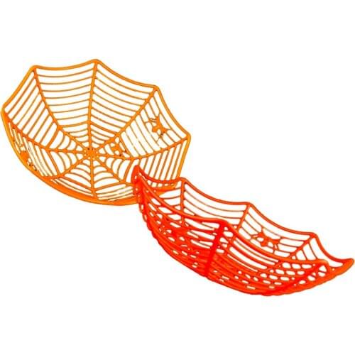 Serving Tray Fruit Basket Spider Plastic Keb Fruit Basket Bread Basket Fast Food Basket Plastic Food Tray Bandeja Cutlery 6pcs