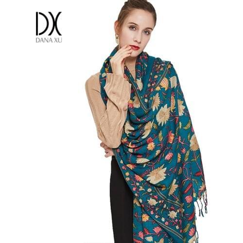 Fashion Scarves and Shawls Winter Scarf Women Luxury Brand Cape Poncho Large Size 245*110cm Winter Shawl Bandana Pashmina Wrap