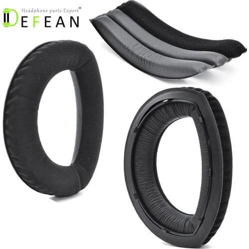 Defean Replacement HD700 Ear Pads earpad earmuff cup Foam Cushion Headband hoops For Sennheiser HD700 H 700 Headphones