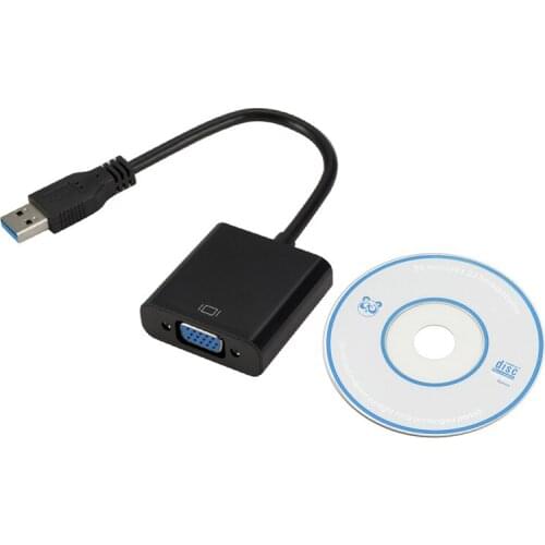 USB 3.0 to VGA Multi Display Adapter Converter External Video Graphic Card