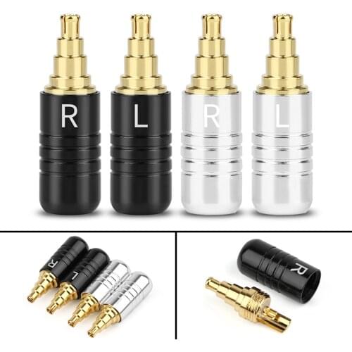 Artudatech Beryllium Copper Earphone Pins Gold-Plated Solder Wire Connector For IE40 Pro Jack Plug Parts