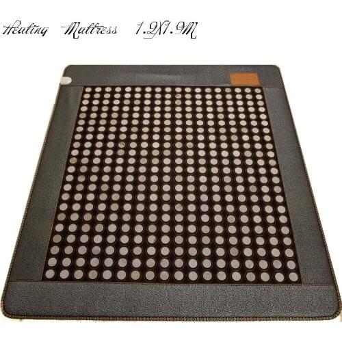 Digital Display Natural thermal heating jade mattress Health Care sleeping Cushion Tourmaline Infrared Heat Mat 1.2X1.9M