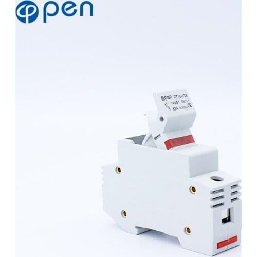 High Voltage Solar PV Fuse Holder compatiablewith PV Fuses 63a for solar system protection