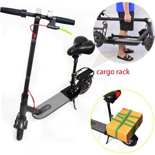 DIY Rear Cargo Rack For Xiaomi Mijia M365 Scooter Electric Skateboard Luggage Carrier Shelf
