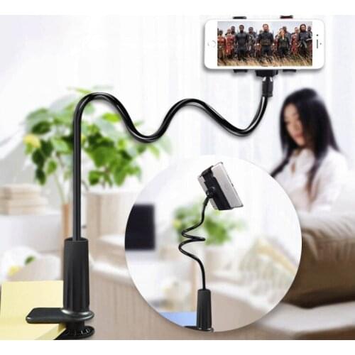 Double Chuck Screw Base Bedside Support Is Suitable For Mobile Phone Tablet Multi-Function Ipad Live Broadcast