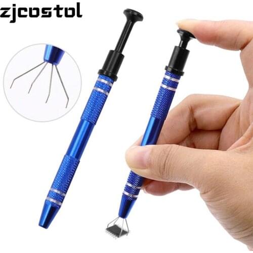 Electronic Component Parts Gripper IC Chip Extractor Screw Picker Tweezers