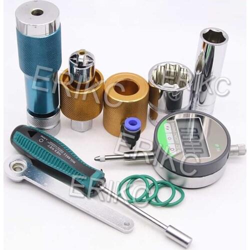 ERIKC CAT 320D C6 C6.4 Injector Selenoid Valve Gap Stroke Adjusting Measuring Tool Kits for Caterpillar 320D C6 C6.4