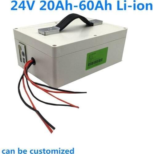GTK 24V electric wheelchair lithium battery 7S 18650 battery pack restaurant robot equipment lithium battery pack+ 3A Charger