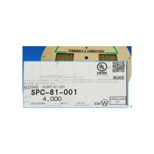 SPC-81-001 CRIMP SOCKETS Terminal Connectors Terminals housings 100% new and original parts