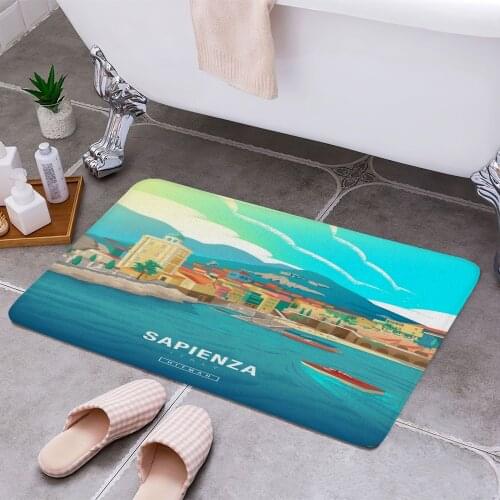 Sapienza 3D Print Doormats Rectangle Non-Slip DoorMat Bedroom Kitchen Entrance Print Door rugs Dropshipping