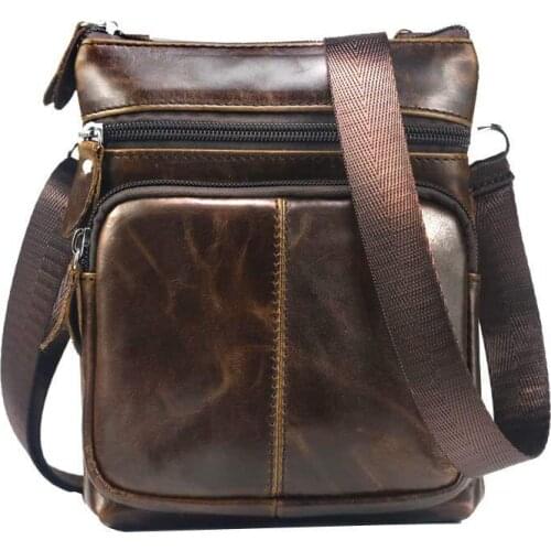 Mens PU Shoulder Bags High quality Tote Bag Vintage Business Man Messenger Bag High Quality Crossbody Bags