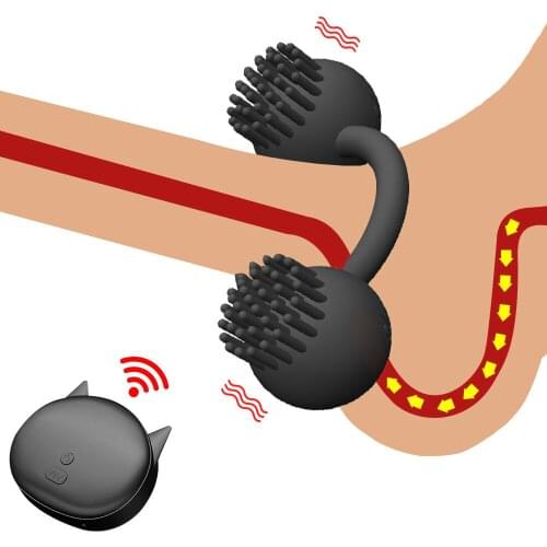 Penis Ring For Men Cockring Vibrating Clitoris Stimulate Vibrator Delayed Ejaculation Ring Adult Couples Sex Toys Intimate Goods