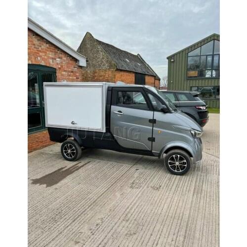 New Electric Car for Adult Electric Food Car Mini Cargo Delivery Truck Box Pup Truck Utility Cargo Delivery Cars