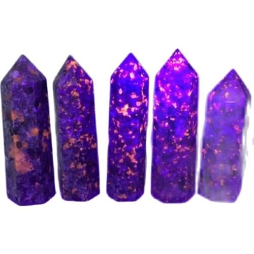 Hot!!!!!Natural beautiful volcanic rock crystal tower natural crystal energy wand 70-80mm