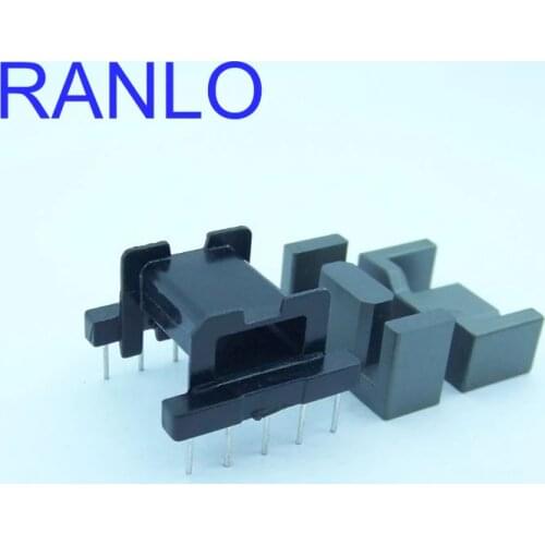 RANLO EFD25 PTH 5+5pin TDG TP4 Soft magnetic ferrite core EFD25A AL: 2240+/-25% Ae: 56.39