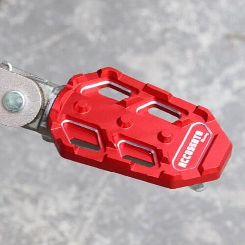 Motorcycle Modified Pedal Widened Anti-skid Front and Rear Left Right Pedal for Kiden Kd150-u / G1 U1 Z2