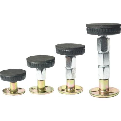 Threaded Bed Frame Anti-Shake Tool Bed Telescopic Support for Wall Room, 4 Sizes