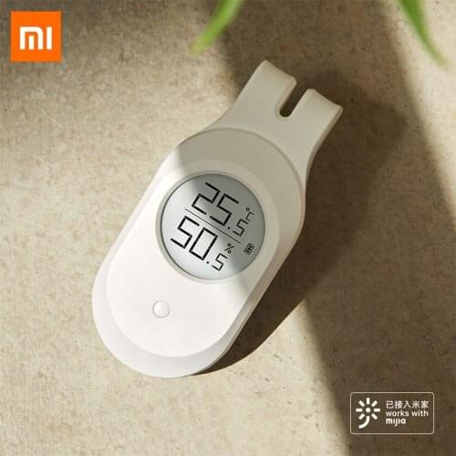 Cleargrass LEE GUITARS Smart Temperature Humidity Sensor Bluetooth LCD Screen Digital Thermometer Works With Smart APP