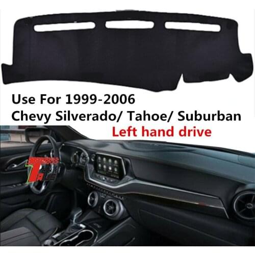 TAIJS Factory Casual Polyester Fibre Car Dashboard Cover For Chevrolet 1999-2006 Chevy Silevrado/Tahoe/Suburban Left hand drive