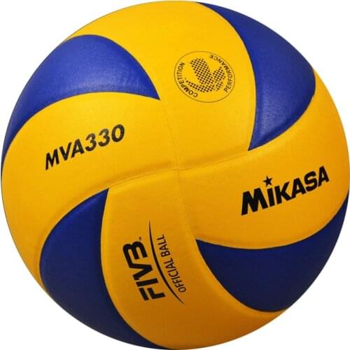 Original Japan Mikasa Volleyball MVA330 Soft PU Leather Training Professional Official Competition Volleyball
