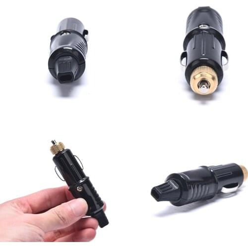 Replacement Car Cigarette Lighter Power Plug DC Adapter Charger With 15A Fuse