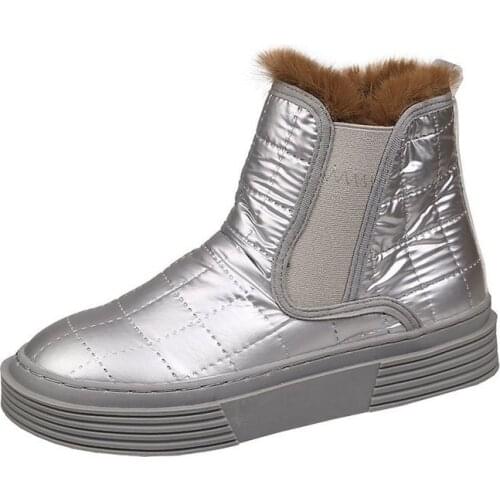 Snow Boots Women 2020 New Winter Comfortable Thick-soled Plush Fashionable Comfortable Non-slip Wear-resistant Cotton Boots