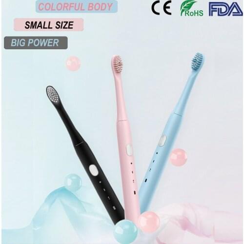 Sonic Electric Toothbrush USB Rechargeable Portable Tooth Brush For Dental Clean Electronic Teeth Brush For Travel And Home Use