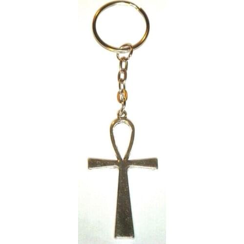 1PCS/lot Fashion Jewelry Ankh Crosses Charms Pendant Keychain Gifts Fit DIY Key Chain Accessories Jewelry