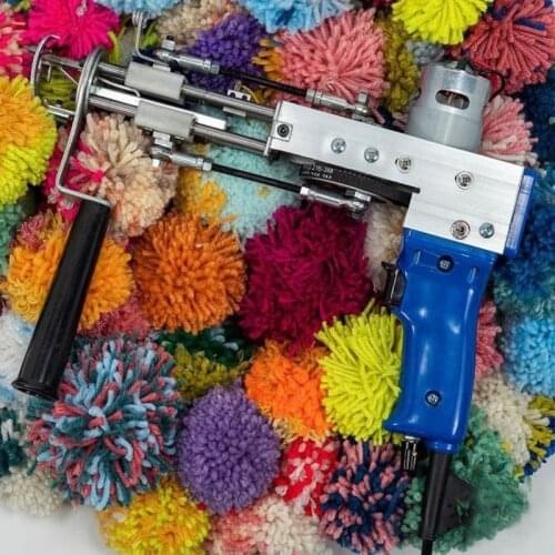 110/220V Electric Hand Carpet Rug Tufting Gun Weaving Flocking Machines Loop Pile Cut Pile Knitting Тафтинговый Пистолет