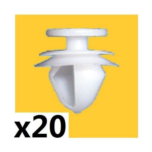 20 For Citroen Interior Door Moulding Panel Card Trim Clips
