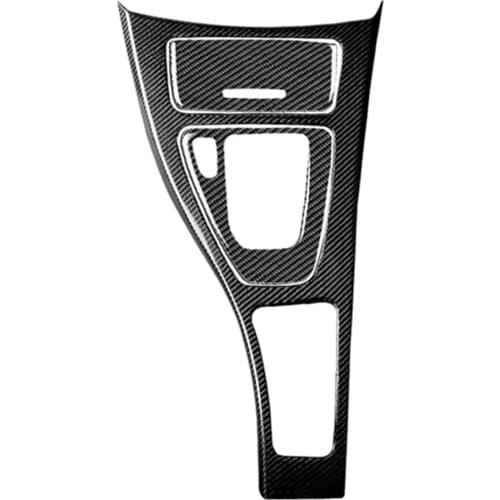 3Pcs/Set Carbon Fiber Car Control Gear Panel Frame for BMW 3 Series E90 E92 E93 Car Accessories