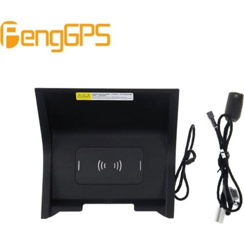 Qi Car wireless charger for Range Rover Velar 2017-2018 For iPhone Xs Max X XR Samsung S10 S9 Infrared Fast Phone Holder