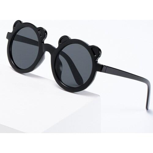 Free shipping childrens Sunglasses baby cute cartoon bear Sunglasses childrens photo glasses boys and girls' sun glasses