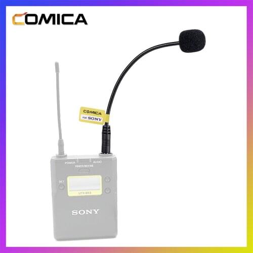 Comica CVM-GM-C2 Directional Wireless Gooseneck Microphone for Sony Wireless lavalier Microphone System