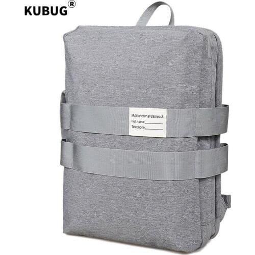 KUBUG Anti-thief Business Backpack Travel 15.6-inch Laptop Bagpack Multi-function Large Capacity Three-purpose Computer Backpack
