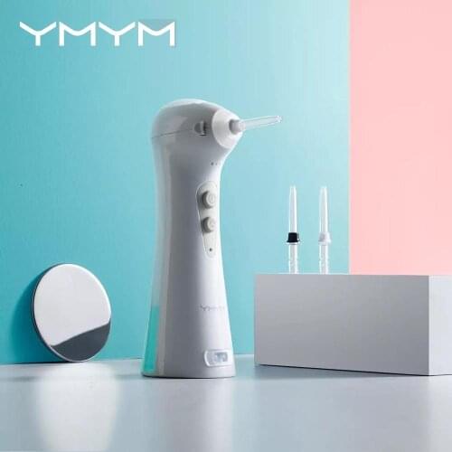 YMYM Electric Dental Water Flosser YF1 Dental Flushing Machine Portable Oral Irrigator Pressure Dental Water Jet Tooth