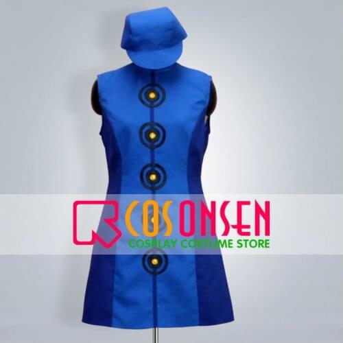 COSPLAYONSEN Persona3 Fes Elizabeth Cosplay Costume All Sizes Handmade Blue Dress