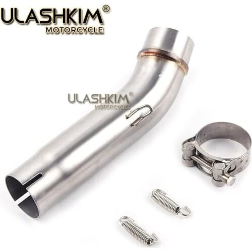 Motorcycle Exhaust Muffler Middle Link Pipe Slip On For Honda CB400 CB 400 cb500x