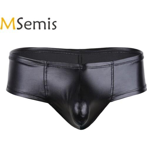 Men Swimwear Bikini Swimsuit Underwear Lingerie Stretch Bulge Pouch Underpants Jockstrap Briefs Male Panties Male Swimming Suit