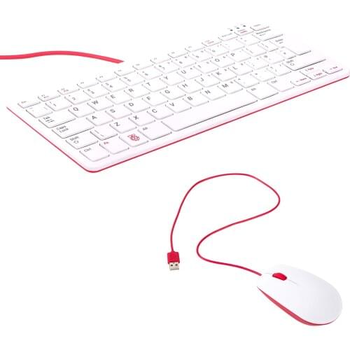 Raspberry Pi Official Keyboard UK layouts and Mouse Support RPI 4 Model B RPI 3 3B 3B