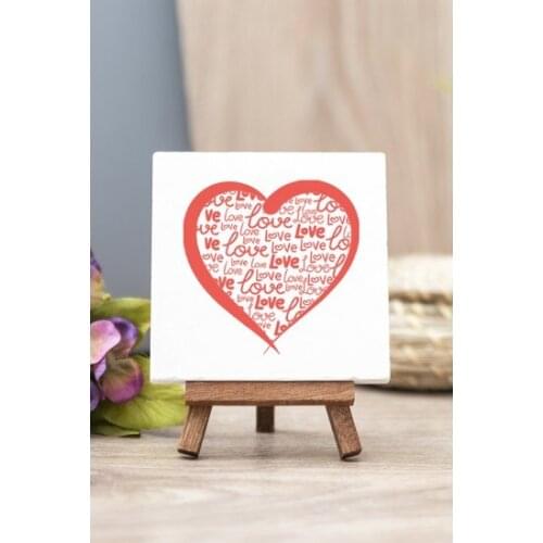 Modern Love Heart Stone Table Decor trinket baratija حلية орнаментальный