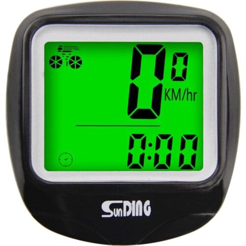 Bike Computer Speedometer Wired Waterproof Bicycle Odometer Cycling Computer LCD Display Bike Computer Stopwatch Exercise Timer