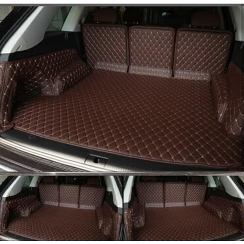 Top quality! Special car trunk mats for Audi Q7 5 seats durable boot carpets cargo liner mat for Q7 -2015,Free shipping