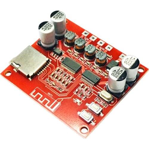 XH-A233 15W X 2 Bluetooth 4.2 Digital power amplifier board Stereo TF Card Play 12v~24v Audio Amp