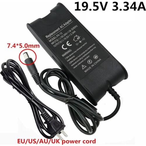 19.5V 3.34A 65W 7.4x5.0mm Charger Replacement AC DC Power Adapter Supply For Dell Latitude E6430 E6410 E5440 E6440 E5530 E7440
