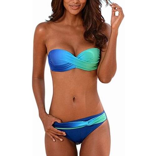 Women Swimsuit Two Piece Push Up Female Bikini Swimwear Swim Separate Sexy Brazilian Bathing Suit