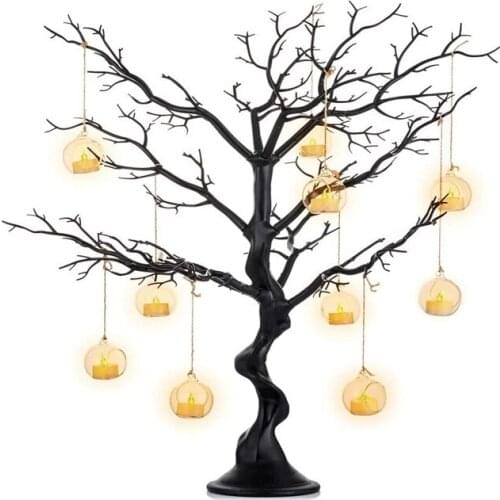 12pcs)Artificial Tree for black Centerpiece for Weddings Christmas Birthday Party Home Indoor Outdoor Decoration 30 inches q372