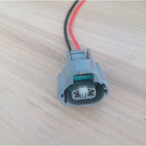 2pcs/lot 2 Pin/Way VVT i Solenoid Valve Connector Turn Signal Light Plug With Wire Harness Pigtail For Toyota Lexus 90980-11162