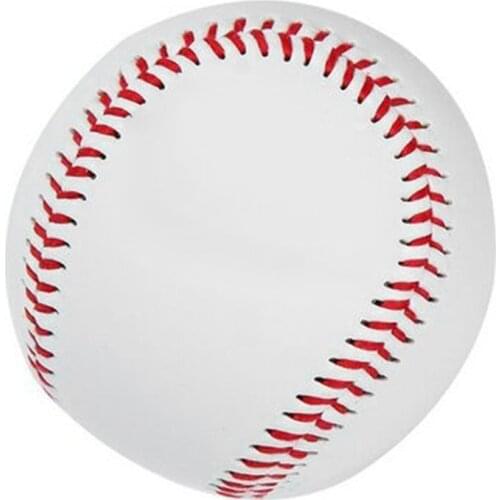 2020 High quality Handmade Baseballs PVC Upper Rubber Inner Soft Baseball Balls Softball Ball Training Exercise Baseball Balls
