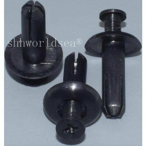 25PCS Front Bumper Support Push Type Retainer For Mitsubishi Eclipse 1994-On MR-138807 Auto Plastic Clip Auto Fastener Clips